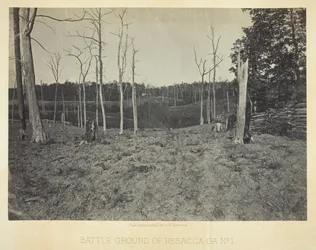 Schlachtfeld von Resacca, GA, Nr. 1