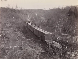 Bull Run. Orange und Alexandria R.R. in der Nähe von Union Mills, 1861-65