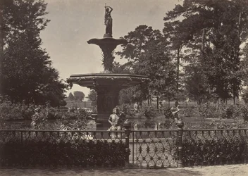 Brunnen, Savannah, Georgia, 1860er Jahre