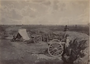 Befestigungsanlagen der Rebellen vor Atlanta, Georgia, Nr. 4