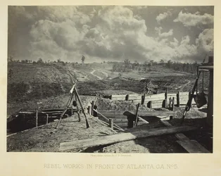 Rebellenwerke vor Atlanta, GA, Nr. 5