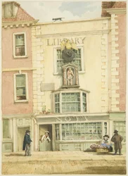 Haus am Südwestende der Old Market Street