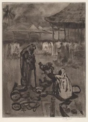 Hühnerverkäufer, Trinidad