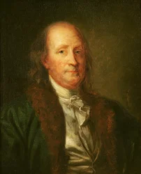 Porträt von Benjamin Franklin (1706-90)
