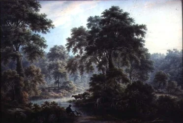 In der Nähe des alten Bades, Matlock, 19. Jahrhundert