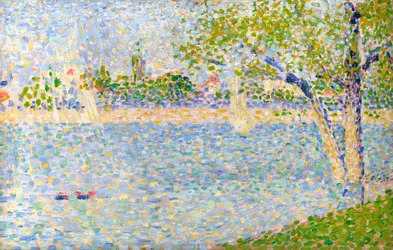 Die Seine gesehen von La Grande Jatte, 1888