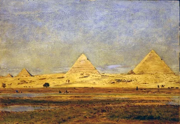 Pyramiden und Sphinx von Gizeh