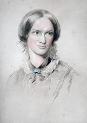 Charlotte Brontë, englische Schriftstellerin, 1850