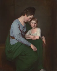 Anne Wilson und ihre Tochter Sybill