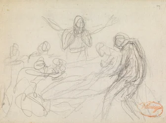 Figurenkompositionsstudie 11