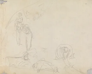 Figurenkompositionsstudie 16