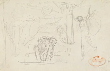 Figurenkompositionsstudie 38