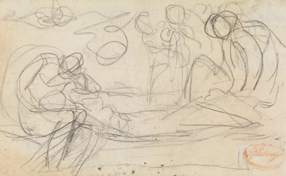 Figurenkompositionsstudie 50