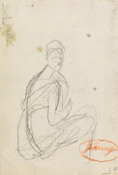 Figurenstudie einer Frau