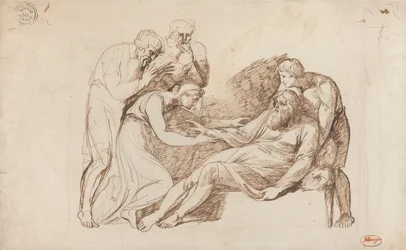 König Lear, von Cordelia geweckt