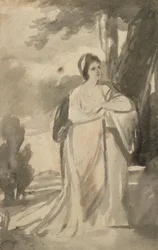 Porträt von Miss Curwen