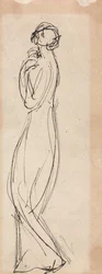 Stehende weibliche Figur