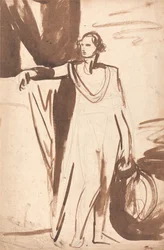 Studie für das Porträt von George Spencer, dem vierten Herzog von Marlborough