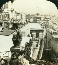 Von den Hügeln von Neapel, Italien, um 1909