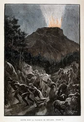 Dieses Mal brach die Panik aus (Seite 6) in „Master of the World“ von Jules Verne