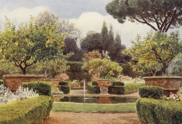 Italienische Gärten: Das Parterre, Villa Colonna