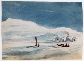 Iglus und Eskimos, 1820-1876