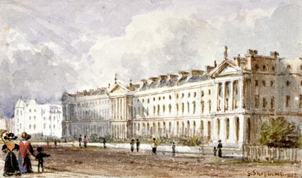 Ansicht der Hanover Terrace im Regent