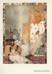 Illustration für Der glückliche Heuchler von Max Beerbohm