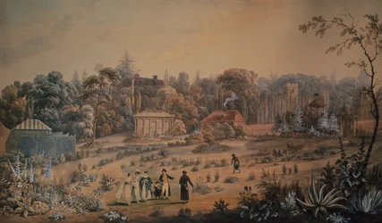 Die Gärten des Battlesden House, Bedfordshire