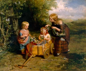 Frühlingsblumen, 1851