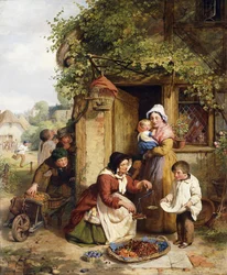 Der Kirschverkäufer, 1856