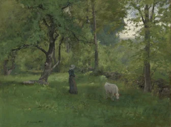 Grüne Landschaft, 1886