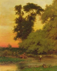 Sonnenuntergang, Pompton, NJ