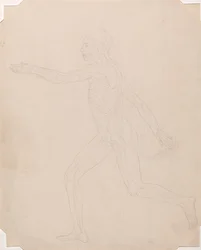 Menschliche Figur, Seitenansicht
