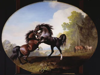 Kämpfende Hengste, 1781