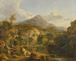 Ansicht in den Highlands, 1827