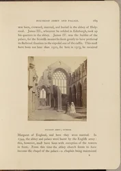 Holyrood Abbey; Innenansicht