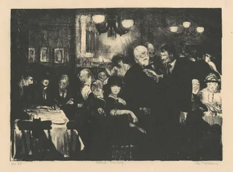 Künstlerabend, 1916