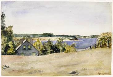 Gardiners Bay von Sag Harbor, 1899