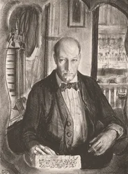 Selbstporträt von George Wesley Bellows