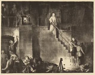 Die Ermordung Edith Cavells, 1918.