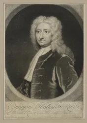 Edmundus Halley, ca. 1705