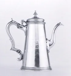 Kaffeekanne (Silber)