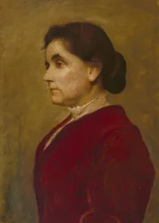 Jane Addams (1860-1935), um 1906