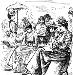 Illustration von George du Maurier
