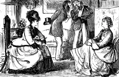 Englische Paare der Oberschicht