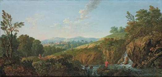 Waldflusslandschaft