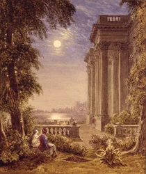Liebende im Mondlicht, 1831