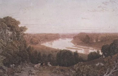 Blick vom Richmond Hill, Surrey