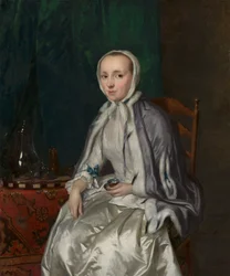 Porträt von Elisabeth Troost, ca. 1758